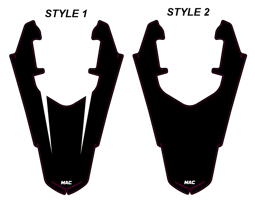 Ultra Bee Rear Fender Decal