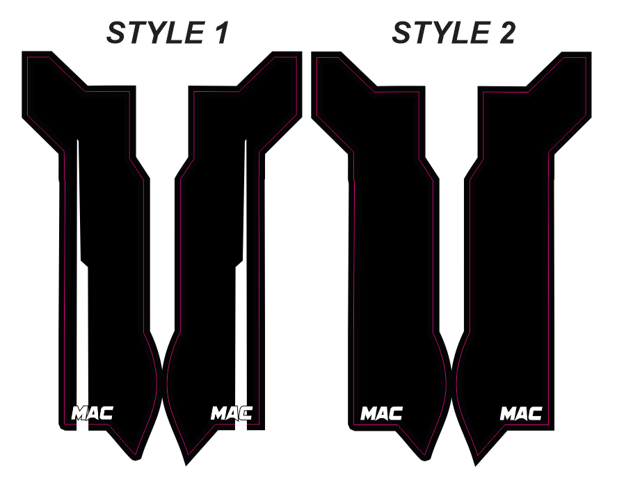 Eride Fork Guard Decals