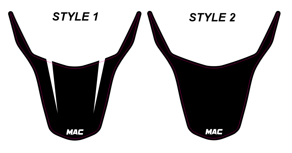 Sur Ron Rear Fender Decal