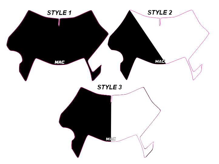 Ultra Bee Plate Decal