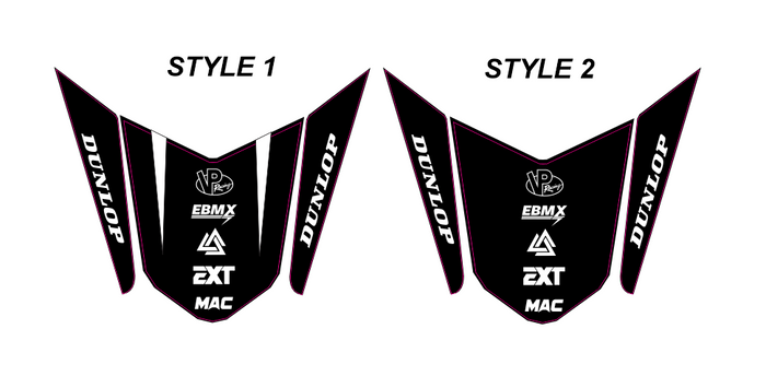 Pre-Designed Talaria Sting Short Rear Fender Decal