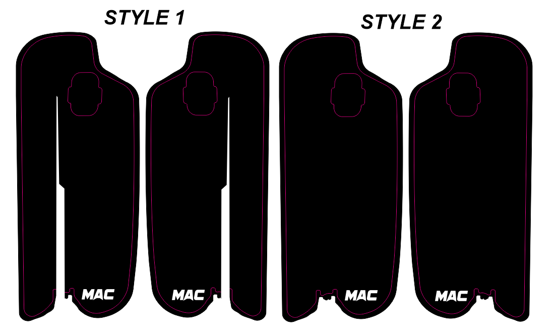 Fastace Fork Guard Decals