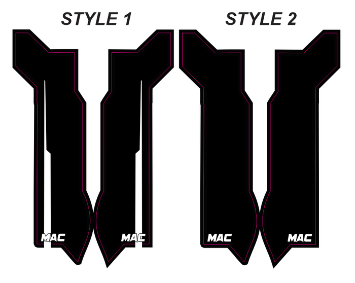 Eride Fork Guard Decals
