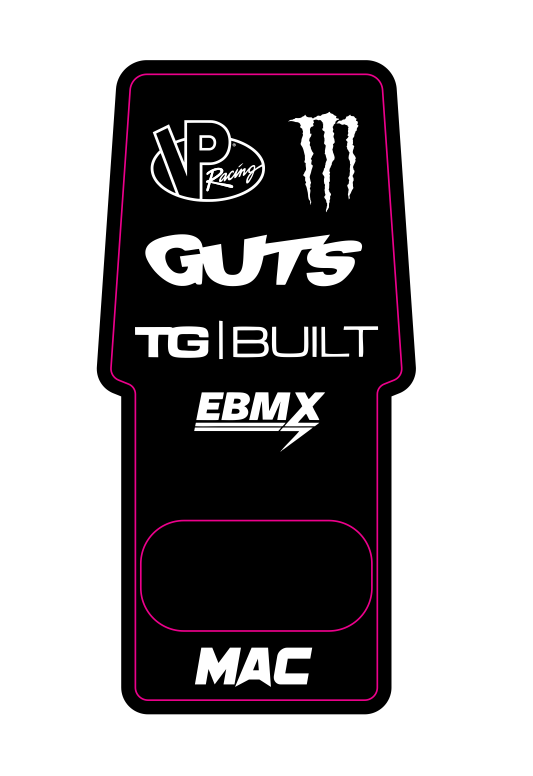 Pre-Designed Sur Ron LBX Battery Lid Decal