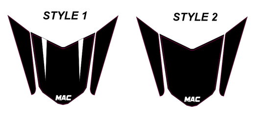 Talaria Sting Short Rear Fender Decal