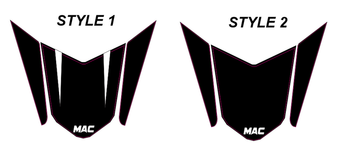Talaria Sting Short Rear Fender Decal