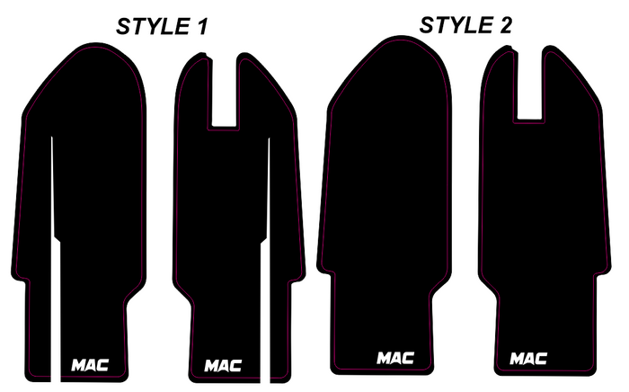 EXT Fork Guard Decals