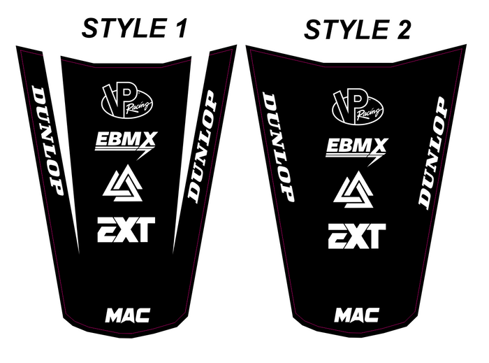 Pre-Designed Eride Pro Rear Fender Decal