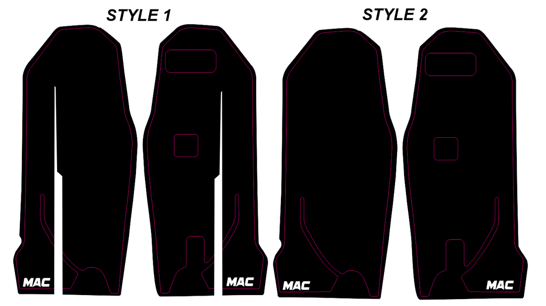 Ultra Bee Fork Guard Decals