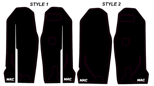 Ultra Bee Fork Guard Decals