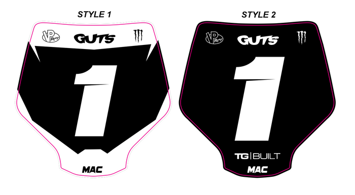 Pre-Designed Stark Varg Plate Decal