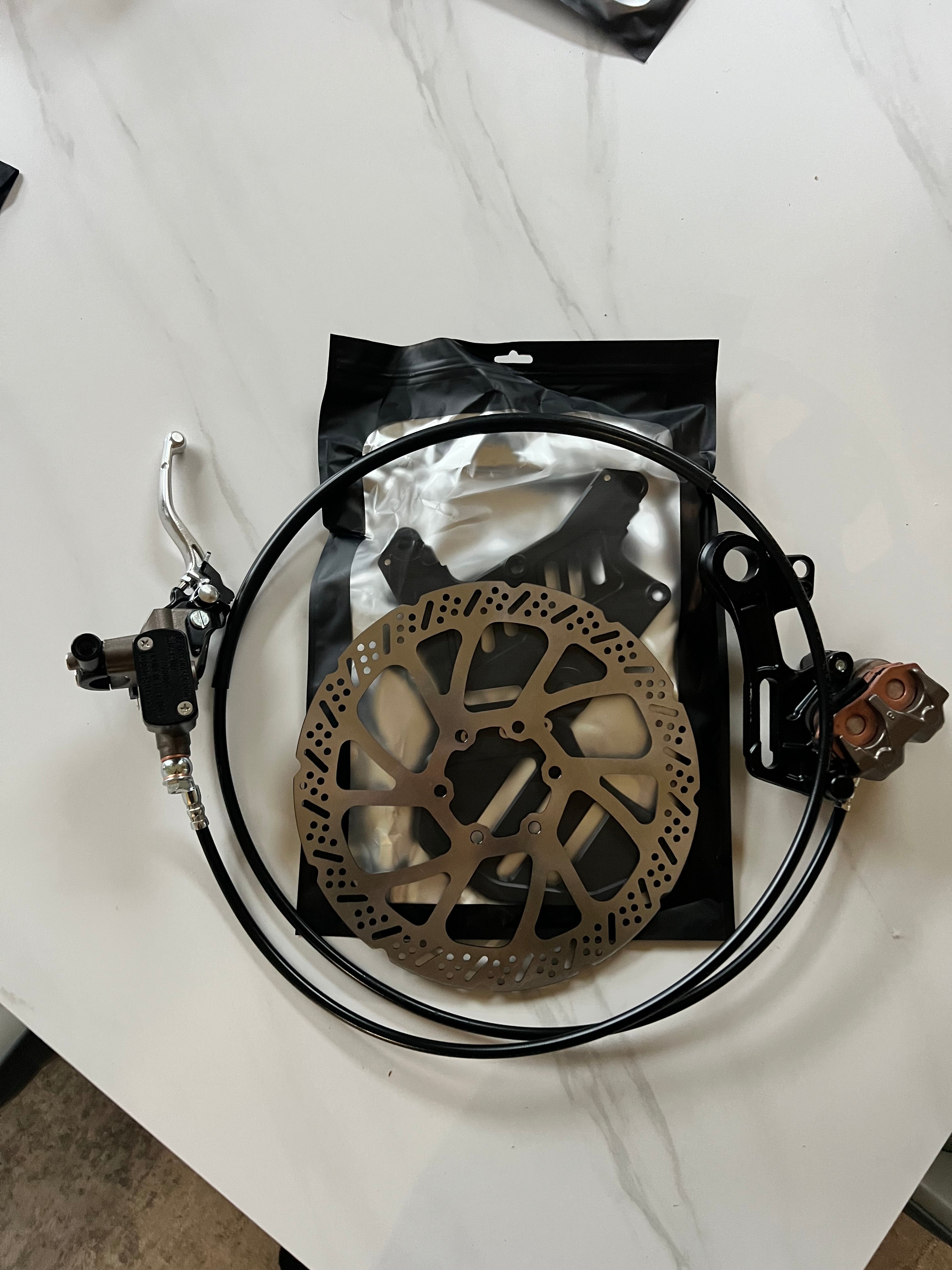 Talaria Rear Moto Brake Kit for XXX MX3 MX4 - Dual Caliper Kit